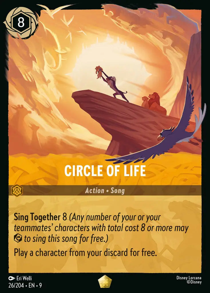 Disney Lorcana Fabled 026/204 Circle of Life