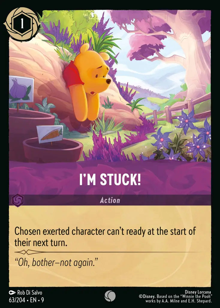 Disney Lorcana Fabled 063/204 I'm Stuck!
