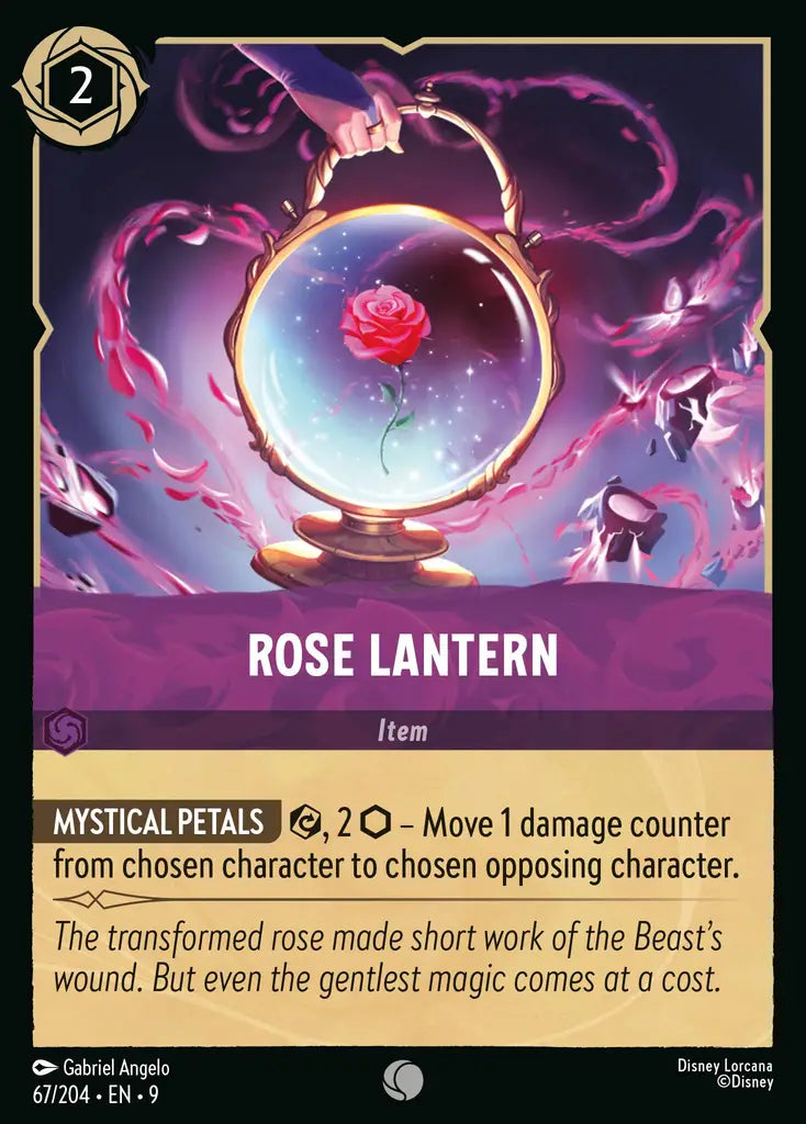 Disney Lorcana Fabled 067/204 Rose Lantern