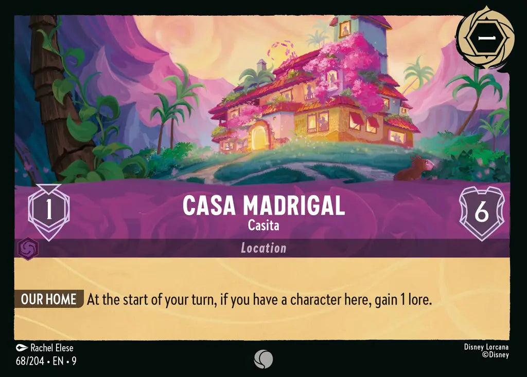 Disney Lorcana Fabled 068/204 Casa Madrigal - Casita