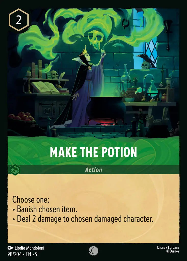 Disney Lorcana Fabled 098/204 Make The Potion Foil