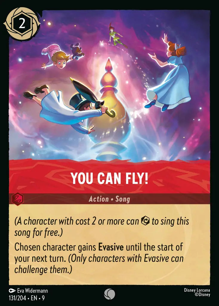 Disney Lorcana Fabled 131/204 You Can Fly!