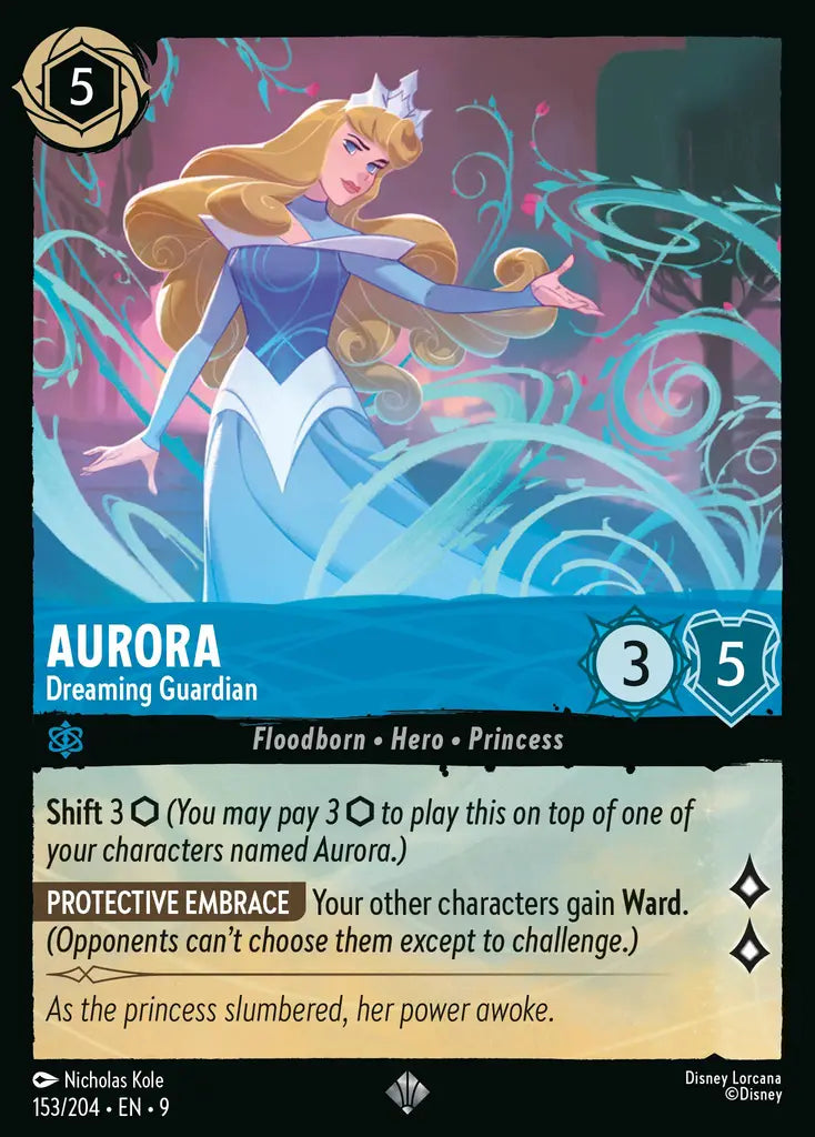 Disney Lorcana Fabled 153/204 Aurora - Dreaming Guardian