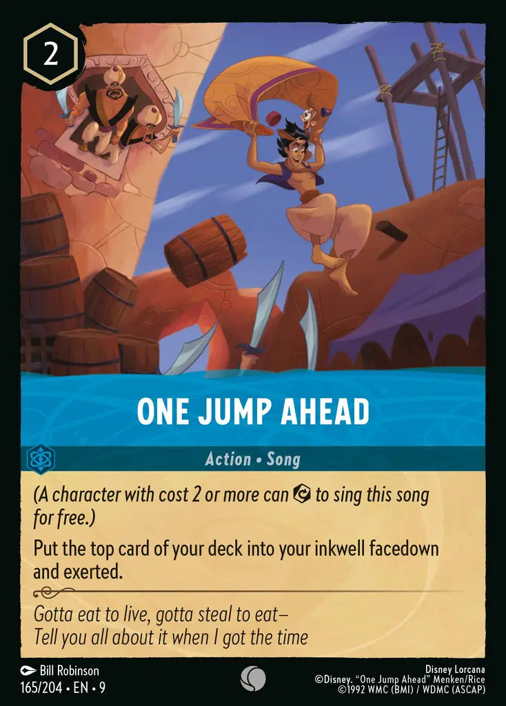 Disney Lorcana Fabled 165/204 One Jump Ahead