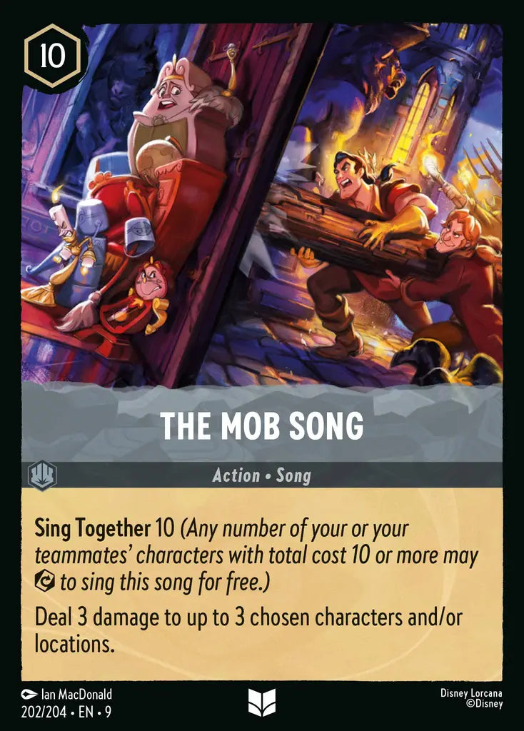 Disney Lorcana Fabled 202/204 The Mob Song