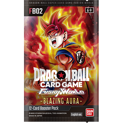Dragon Ball Super Card Game Fusion World Blazing Aura Booster Box
