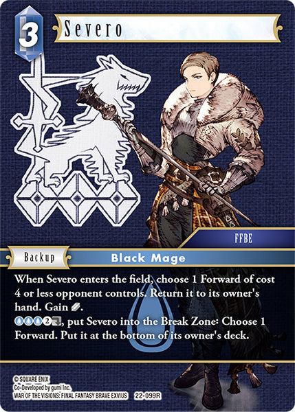 Final Fantasy Opus XXII - 22-099 Severo