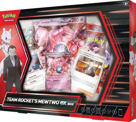 Pokémon TCG: Team Rocket's Mewtwo ex Box