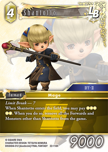 Final Fantasy Opus XXII - 22-118 Shantotto