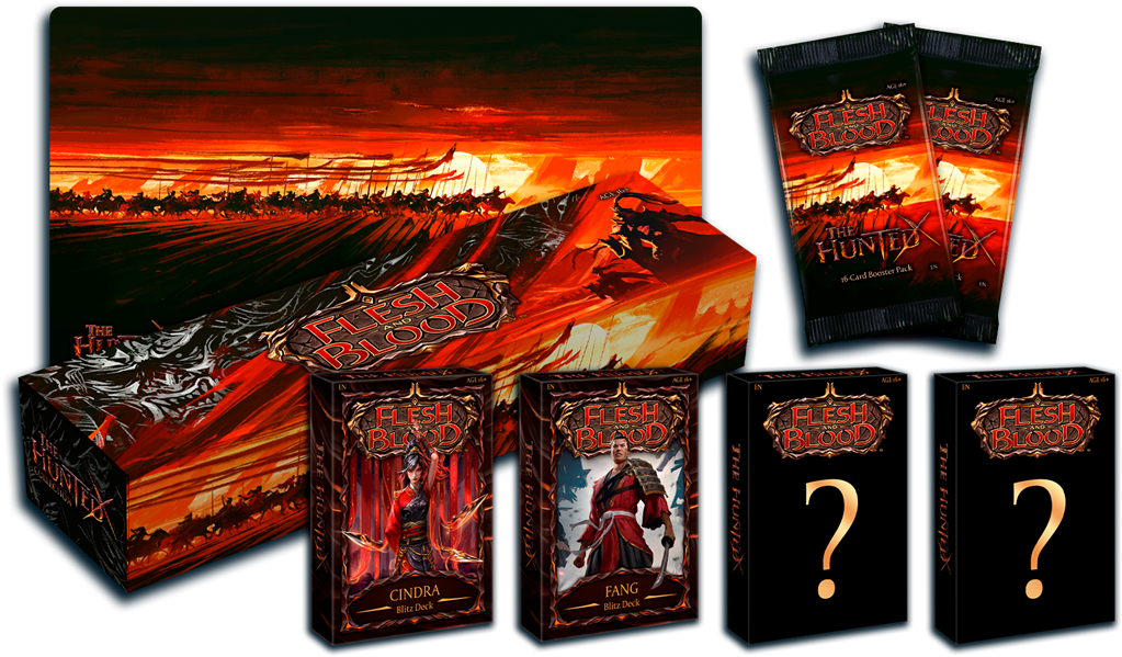 Flesh And Blood TCG: The Hunted Blitz Deck Collection