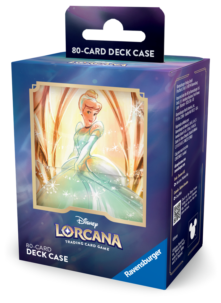 Disney Lorcana Archazias Island Deck Case Cinderella