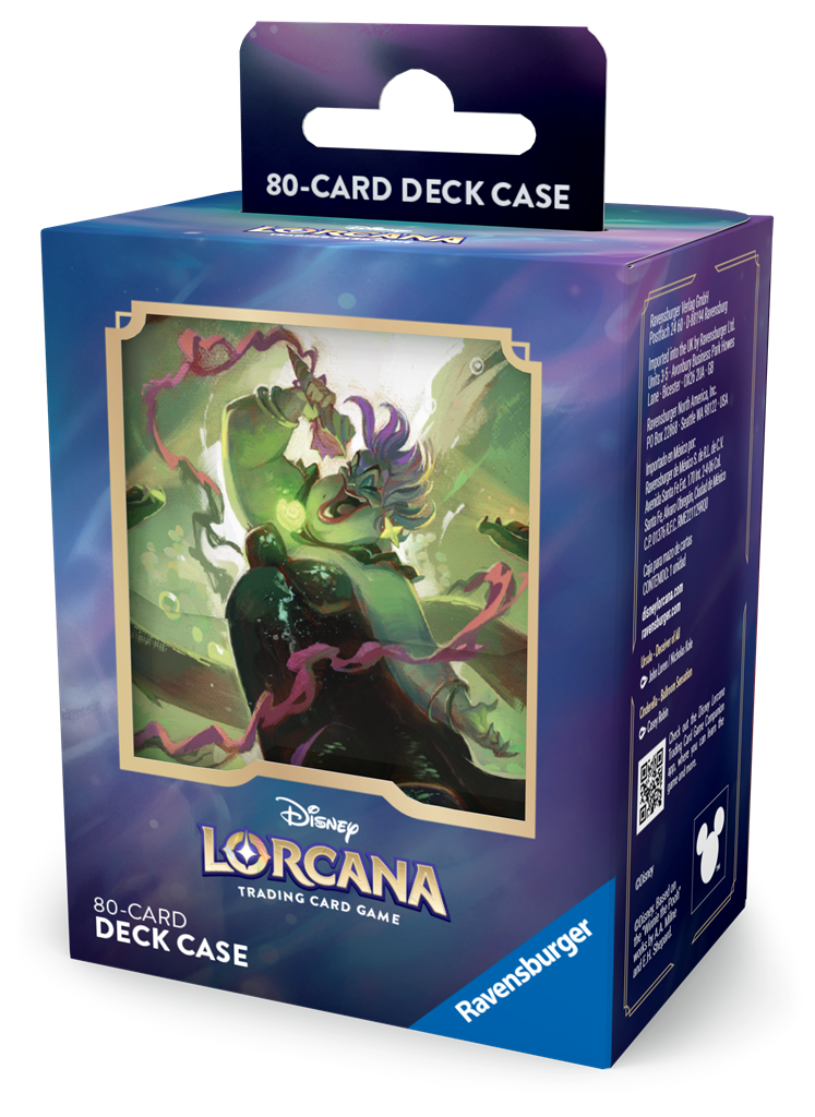 Disney Lorcana Archazias Island Deck Case Ursula