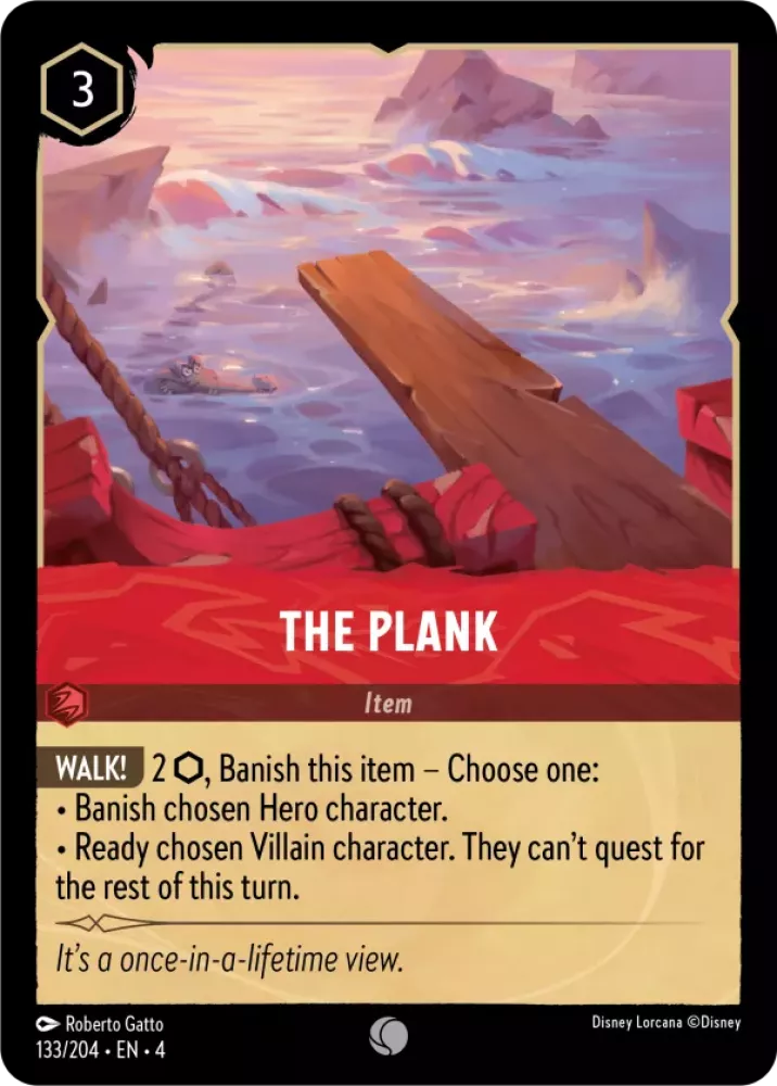 Disney Lorcana Ursula's Return 133/204 The Plank