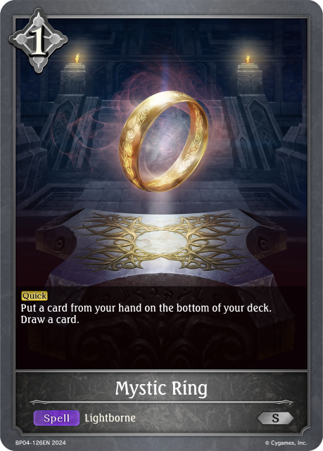 Cosmic Mythos BP04-126 Mystic Ring