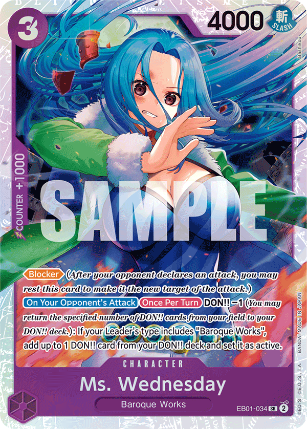 EB01-034 | SR | CHARACTER Ms. Wednesday