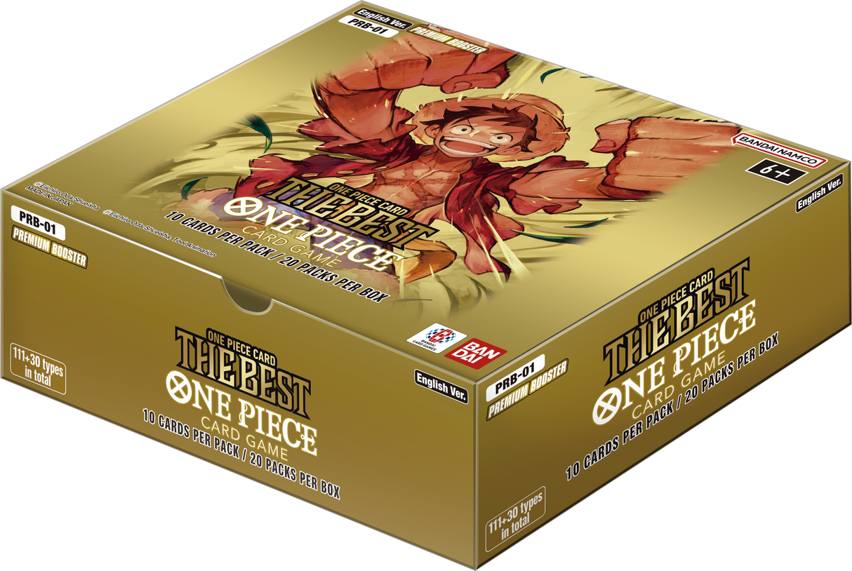 One Piece Card Game - PRB-01 Premium Booster Display