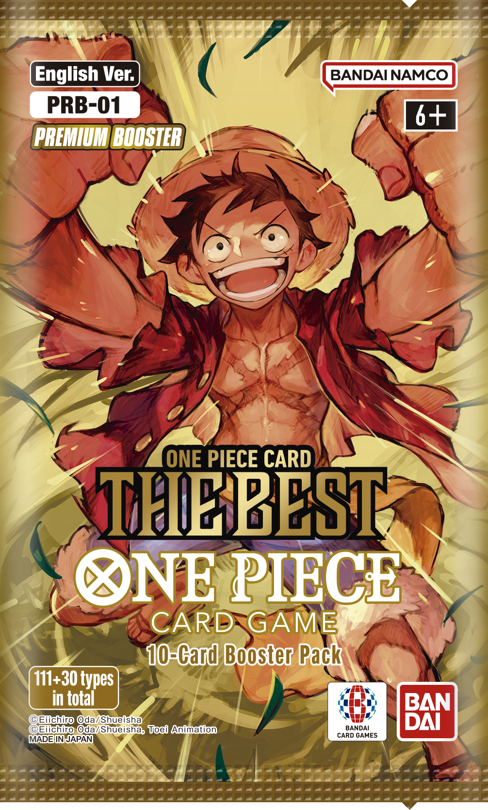 One Piece Card Game - PRB-01 Premium Booster Display