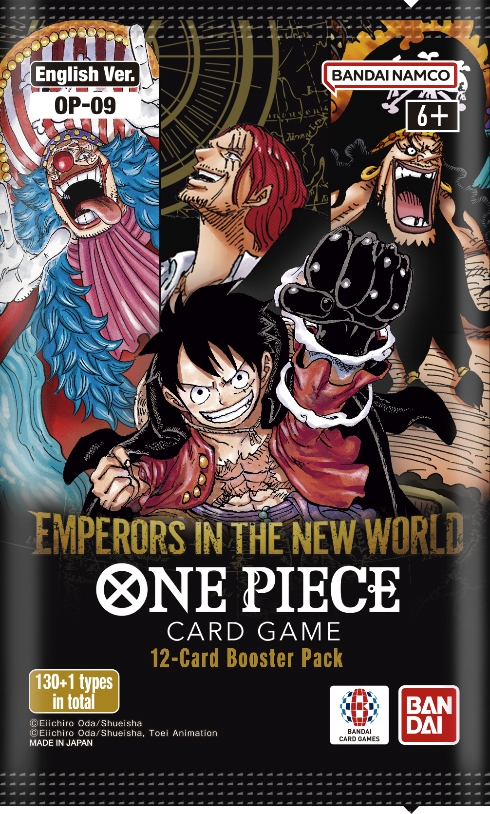 One Piece Card Game - The Four Emperors OP-09 Booster Pack
