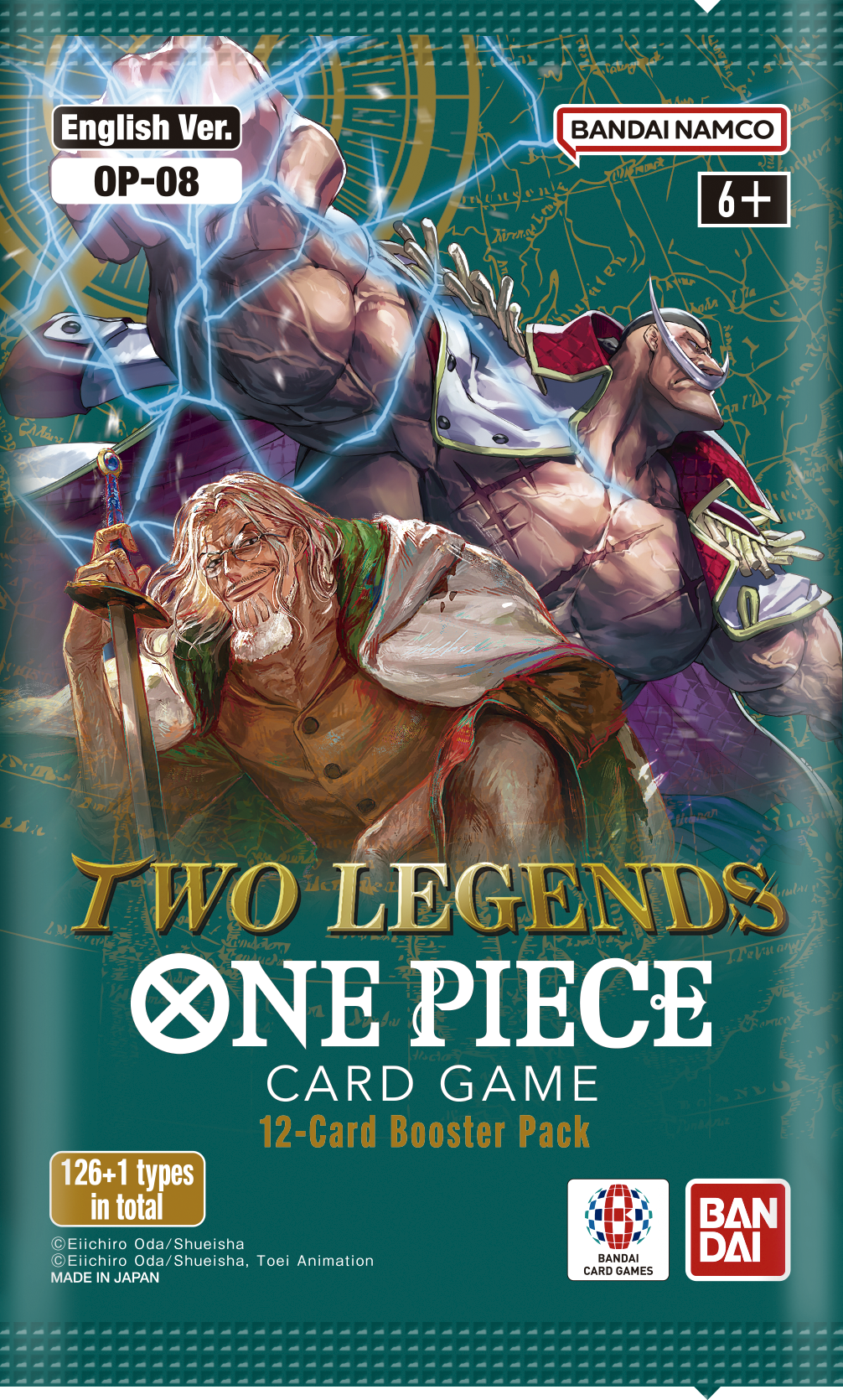 One Piece Card Game - Two Legends Display OP-08