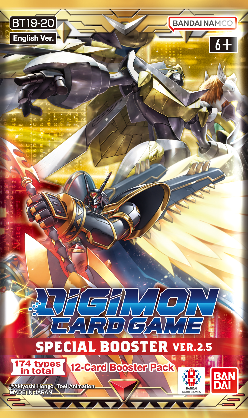 Digimon Card Game: Special Booster Ver.2.5 (BT19-20) Booster Pack