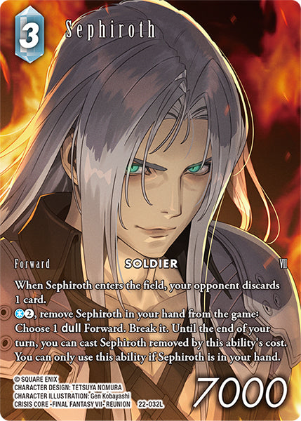 Final Fantasy Opus XXII - 22-032 Sephiroth Full Art