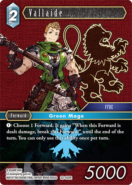 Final Fantasy Opus XXII - 22-020 Vallaide