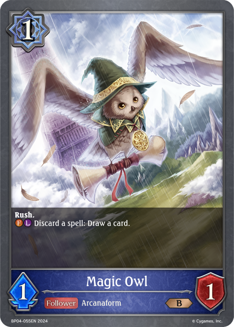 Cosmic Mythos BP04-055 Magic Owl