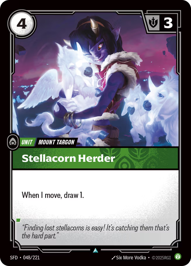 Riftbound: League of Legends TCG Spiritforged 048/221 Stellacorn Herder