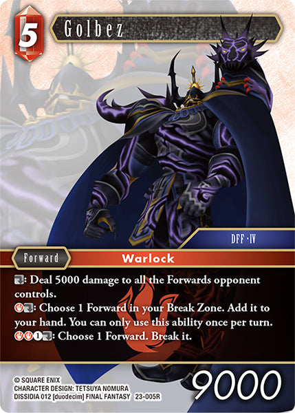 Final Fantasy Opus XXIII - 23-005 Golbez Foil