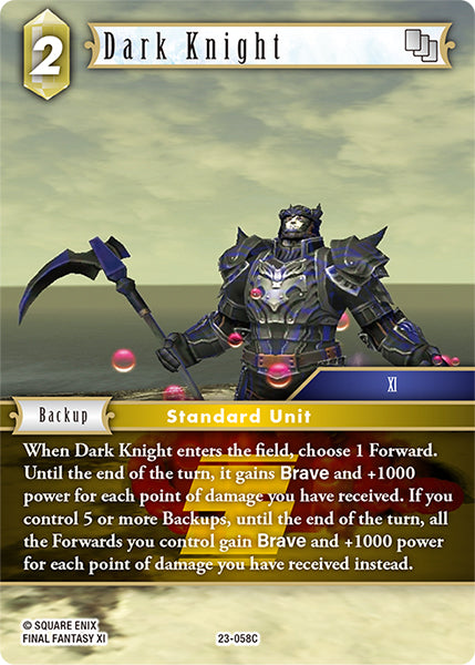 Final Fantasy Opus XXIII - 23-058 Dark Knight