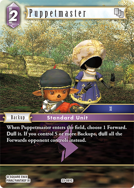 Final Fantasy Opus XXIII - 23-081 Puppetmaster Foil