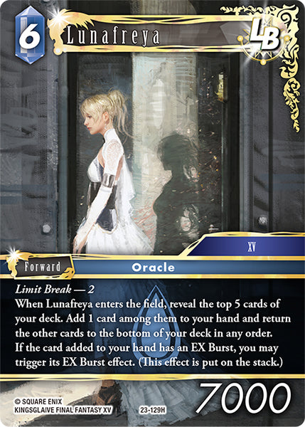 Final Fantasy Opus XXIII - 23-129 Lunafreya