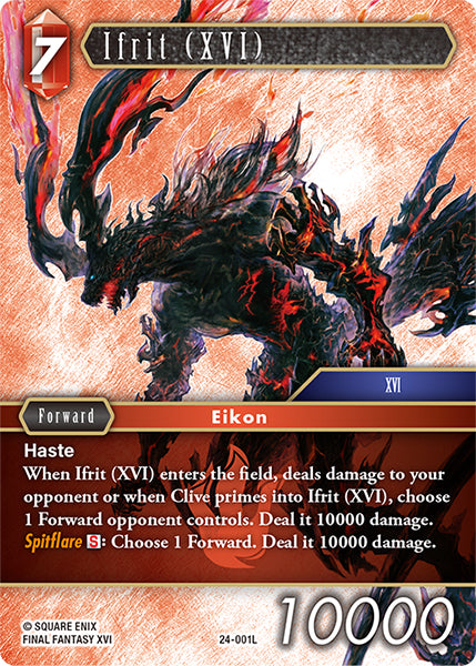 Final Fantasy TCG - Opus XXIV - 24-001 Ifrit (XVI)