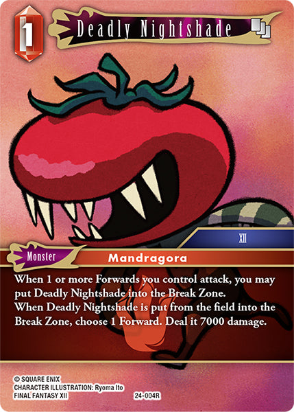 Final Fantasy TCG - Opus XXIV - 24-004 Deadly Nightshade