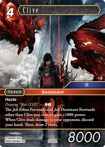 Final Fantasy TCG - Opus XXIV - 24-005 Clive