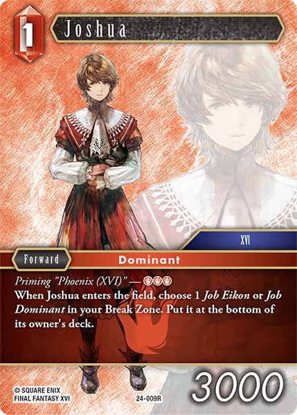 Final Fantasy TCG - Opus XXIV - 24-009 Joshua