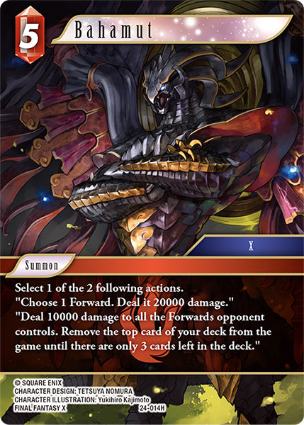 Final Fantasy TCG - Opus XXIV - 24-014 Bahamut