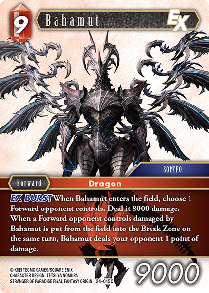 Final Fantasy TCG - Opus XXIV - 24-015 Bahamut Foil