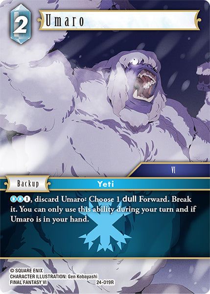 Final Fantasy TCG - Opus XXIV - 24-019 Umaro