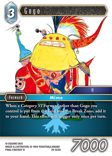 Final Fantasy TCG - Opus XXIV - 24-022 Gogo