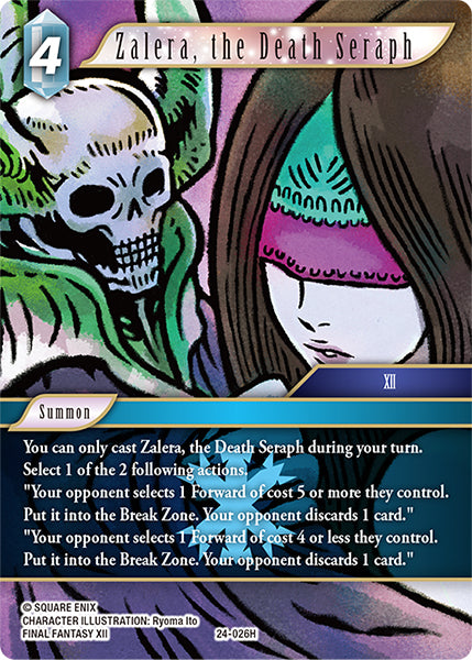 Final Fantasy TCG - Opus XXIV - 24-026 Zalera, the Death Seraph