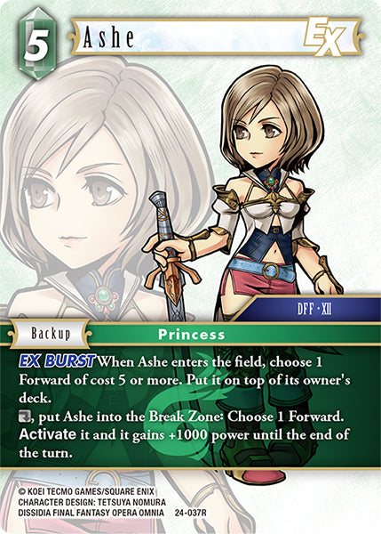 Final Fantasy TCG - Opus XXIV - 24-037 Ashe