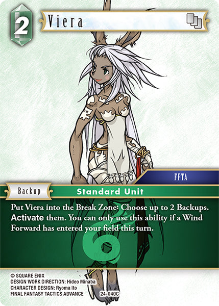 Final Fantasy TCG - Opus XXIV - 24-040 Viera
