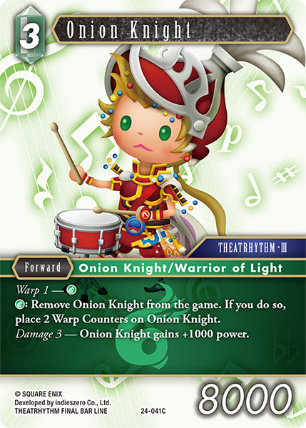 Final Fantasy TCG - Opus XXIV - 24-041 Onion Knight Foil