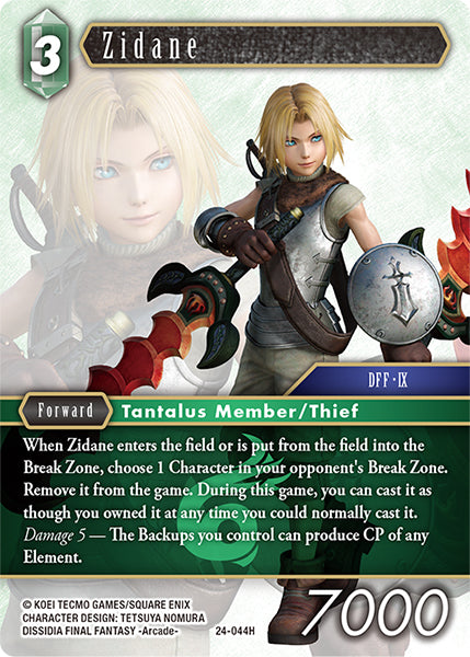 Final Fantasy TCG - Opus XXIV - 24-044 Zidane