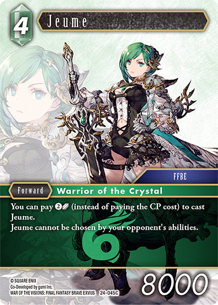 Final Fantasy TCG - Opus XXIV - 24-045 Jeume