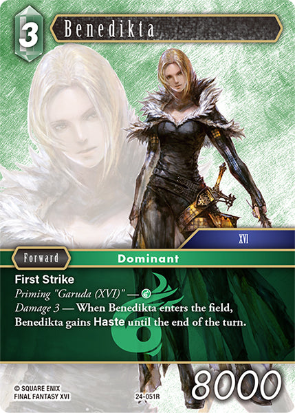 Final Fantasy TCG - Opus XXIV - 24-051 Benedikta Foil