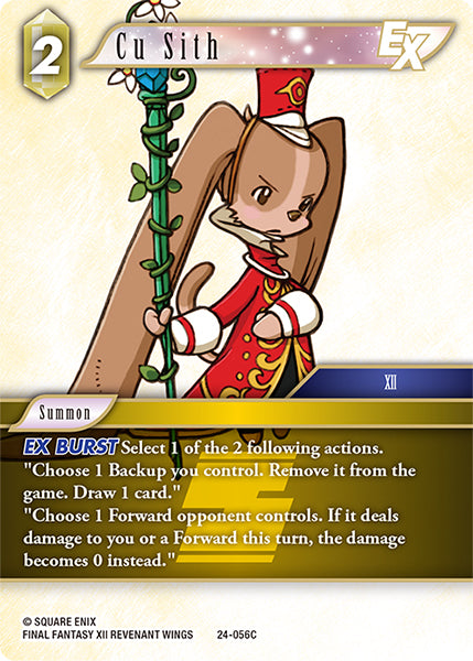 Final Fantasy TCG - Opus XXIV - 24-056 Cu Sith