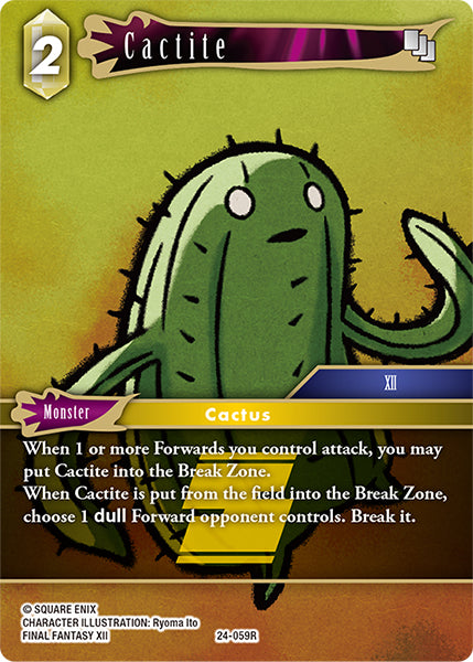 Final Fantasy TCG - Opus XXIV - 24-059 Cactite