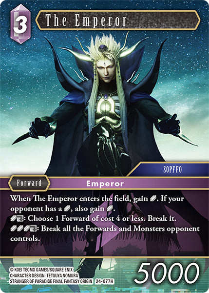 Final Fantasy TCG - Opus XXIV - 24-077 The Emperor